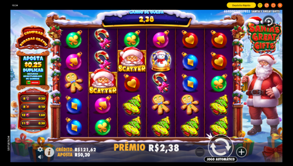 Imagem do jogo Santa&rsquo;s Great Gifts